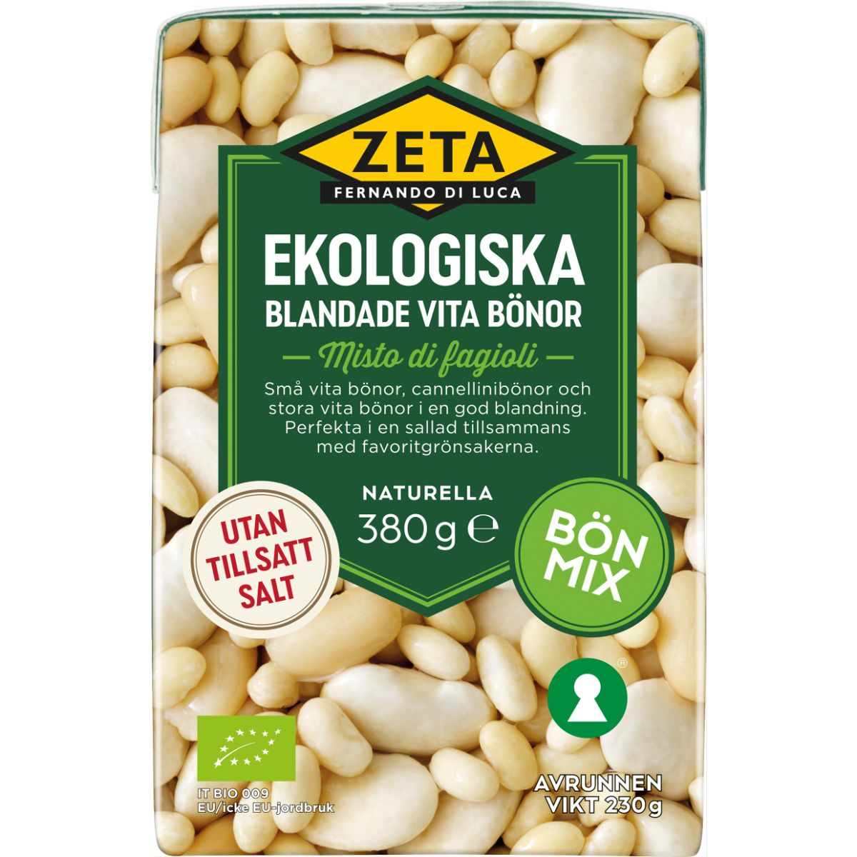 vita bönor kcal